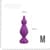 Анальна пробка Adrien Lastic Amuse Medium Purple (M) з двома переходами, макс. діаметр 3,6 см