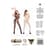 Бодистокинг Passion BS020 white, комбинезон, фантазийный узор