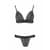 Комплект білизни Passion Exclusive GLAMISS SET S/M, black