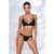 Комплект білизни Passion Exclusive GLAMISS SET S/M, black