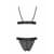 Комплект білизни Passion Exclusive GLAMISS SET S/M, black