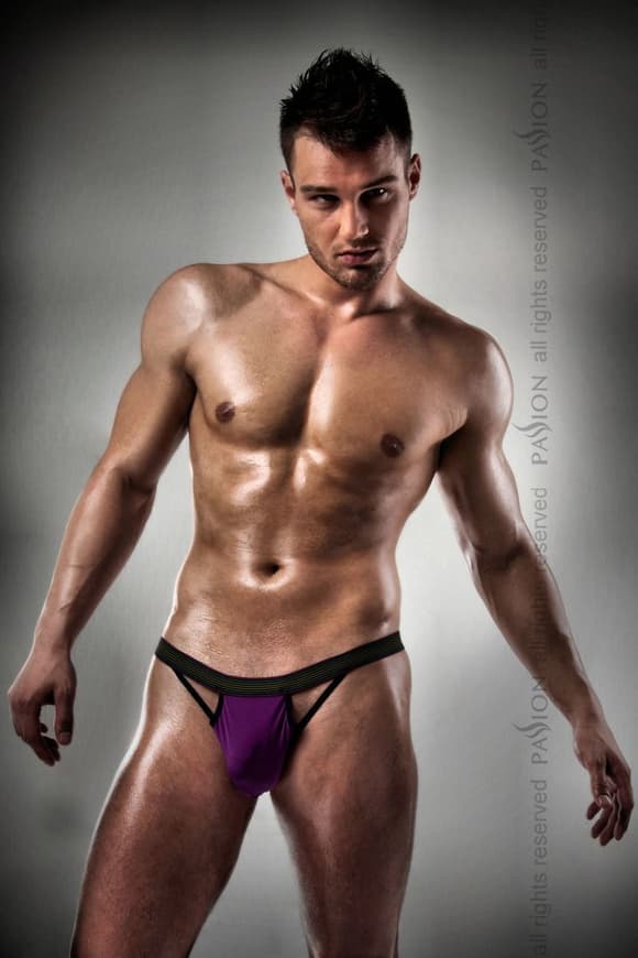 Распродажа!!!  Мужские трусики слипы Passion 006 SLIP violet XXL/XXXL