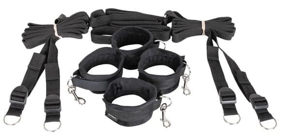 Набор для фиксации ног и рук Sportsheets Under Bed Restraint System (прокладывается под матрасом)