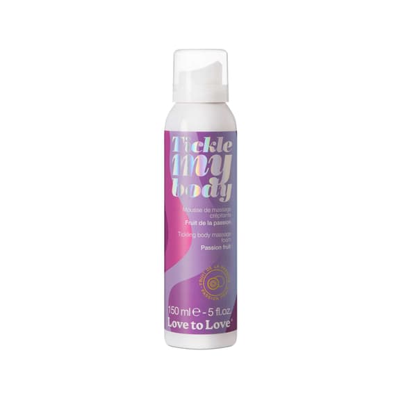 Массажная пена Love To Love TICKLE MY BODY Passion Fruit (150 мл) увлажняющая