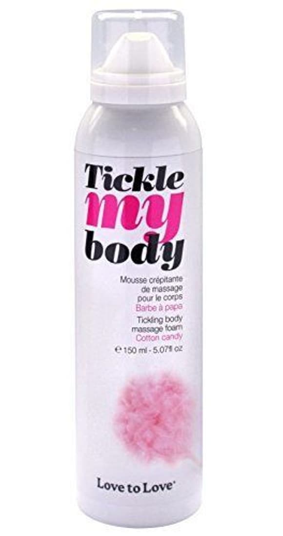 Масажн�а піна Love To Love TICKLE MY BODY Cotton candy (150 мл) зволожувальна