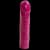 Фаллоимитатор Doc Johnson Radiant Gems 8 Inch Fuchsia, диаметр 4,3см, антибактериальный ПВХ