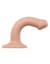 Насадка для страпона Strap-On-Me Dual Density Dildo Flesh S, диаметр 2,7см, двухслойная, гибкая