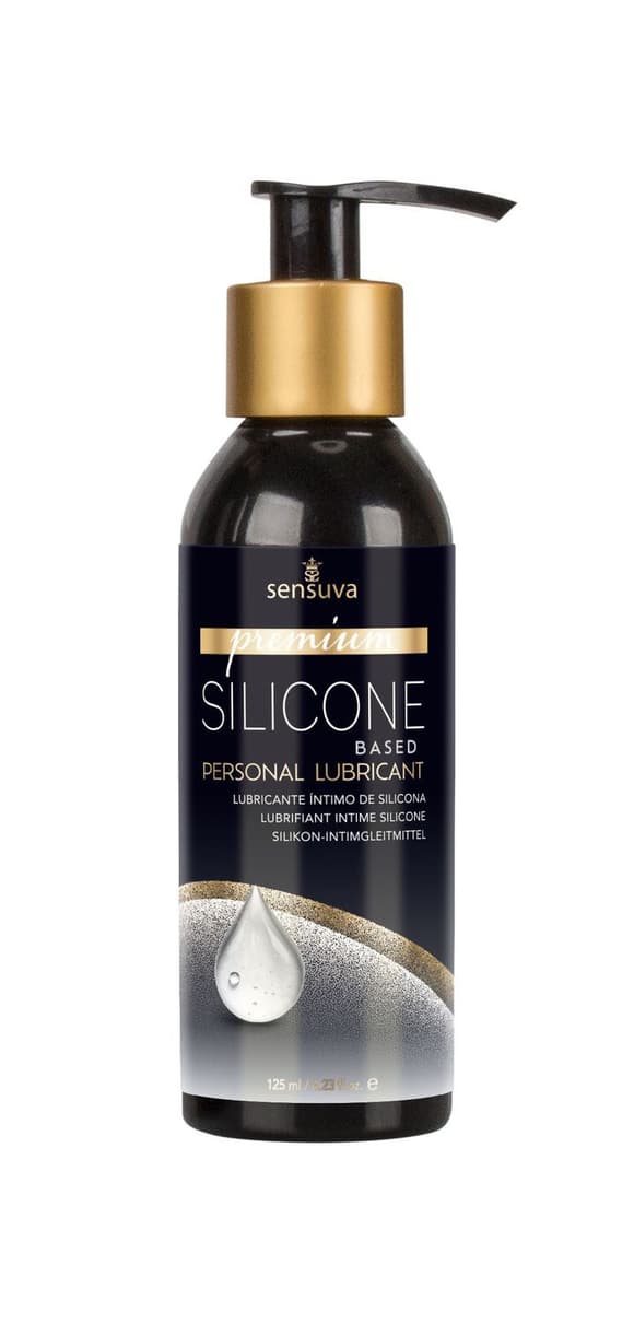 Силіконова змазка Sensuva Premium Silicone (125 мл), без гліцерину, парабенів і ментолу