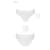 Трусики з прозорою вставкою Passion PS006 PANTIES XL, white