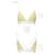Спортивный топ с двойными бретелями Passion PS007 TOP M, yellow