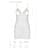 Сорочка з вирізами на грудях, стрінги Passion LOVELIA CHEMISE L/XL, white