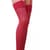 Классические чулки под пояс с широкой резинкой Passion ST001 3/4 roso