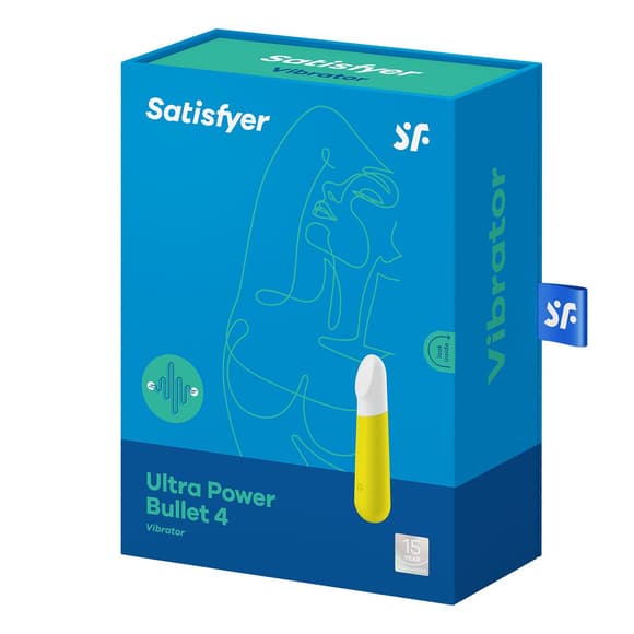 Вибропуля перезаряжаемая Satisfyer Ultra Power Bullet 4 Yellow