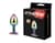 Металева анальна пробка MAI Attraction Toys №72 Rainbow