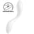 Вібратор із перлинною стимуляцією точки G Satisfyer Rrrolling Pleasure White