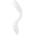 Вібратор із перлинною стимуляцією точки G Satisfyer Rrrolling Pleasure White