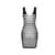 Бодистокинг-платье с открытой грудью Passion BS092 black