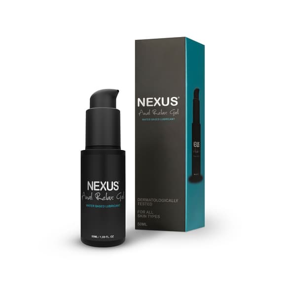 Расслабляющий анальный лубрикант на водной основе Nexus RELAX - Anal Relaxing Gel 50ml