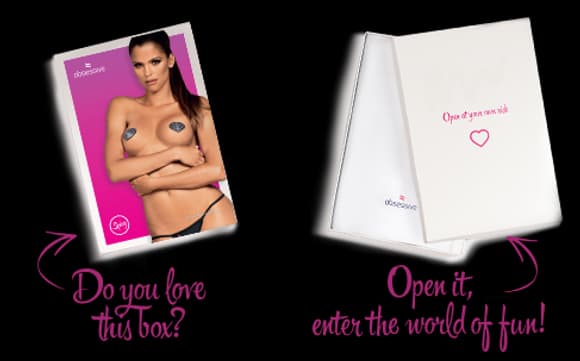 Накладки-серця на соски зі стразами Obsessive A750 nipple covers, чорні