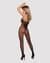 Бод�істокінг Obsessive Bodystocking G308 S/M/L, халтер, декор у вигляді татуювання