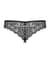 Кружевные танга с доступом Obsessive Contica crothchles thong S/M, черные