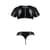Комплект мужского белья под латекс Passion 057 SET PETER L/XL Black, кроп-топ, стринги
