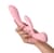 Двосторонній вібратор-кролик Satisfyer Triple Oh Pink, 3 мотори, руків’я-масажер