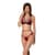 Комплект белья Passion PEONIA SET XXL/XXXL red, бра, трусики