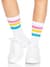 Шкарпетки жіночі в смужку Leg Avenue Pride crew socks Pansexual, 37–43 розмір