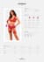 Комплект білизни Obsessive Lacelove cupless 3-pcs set M/L Red, бюстгальтер, стрінги, пояс для панчіх
