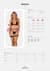Комплект белья Obsessive Selinne 3-pcs set M/L Black, бюстгальтер, стринги пояс для чулок
