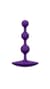 Анальне намисто Romp Amp Dark Purple, силікон, макс. діаметр 2,6 см