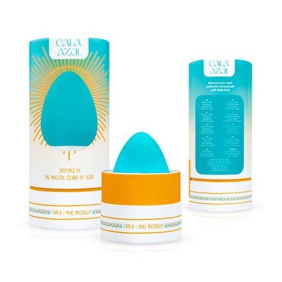 Вібратор для клітора Cala Azul – Carla Clitoris Stimulator, компактний, 10 режимів