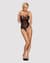 Кружевное боди с доступом Obsessive 818-TED-1 teddy M/L, черное