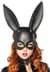 (SALE) Пластикова маска кролика Leg Avenue Masquerade Rabbit Mask, чорна, One Size, на резинці