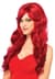 Волнистый парик с косой челкой Leg Avenue Long Wavy Wig 68 см, красный