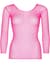 Сітчастий топ Leg Avenue Long Sleeves T-Shirts Neon Pink, One Size