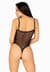 Эротическое боди Leg Avenue Cami bodysuit with thong Black S/M, на бретелях
