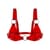 Ліф класичний Feral Feelings - Bikini Top Red Trasparent