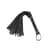 Флоггер Liebe Seele Black Organosilicon Flogger, 44 см, экокожа