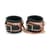 Поножи Liebe Seele Rose Gold Memory Ankle Cuffs, натуральная кожа, розовое золото