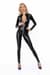 Комбинезон Noir Handmade F293 Powerwetlook catsuit with front zipper - XL
