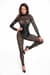 Комбінезон Noir Handmade F299 Enigma lace catsuit with underbust bodice - 3XL
