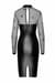 Сукня Noir Handmade F310 Sublime wetlook and flocked mesh midi dress - 3XL
