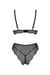 Комплект Passion AMBERLY SET black, L/XL, бралетт и трусики бразилиана