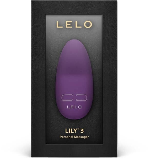 Мінівібратор для клітора LELO Lily 3 Dark Plum, 10 режимів, дуже потужний