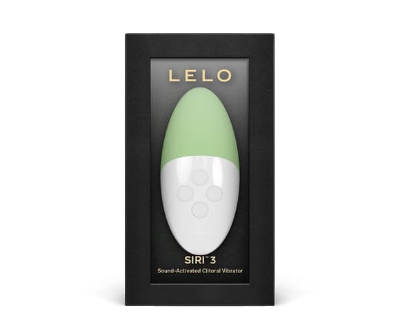 Музичний вібратор для клітора LELO SIRI 3 Green, вібрації в ритмі звуків без смартфона
