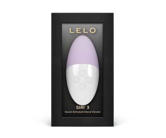 Музичний вібратор для клітора LELO SIRI 3 Calm Lavender, вібрації в ритмі звуків без смартфона