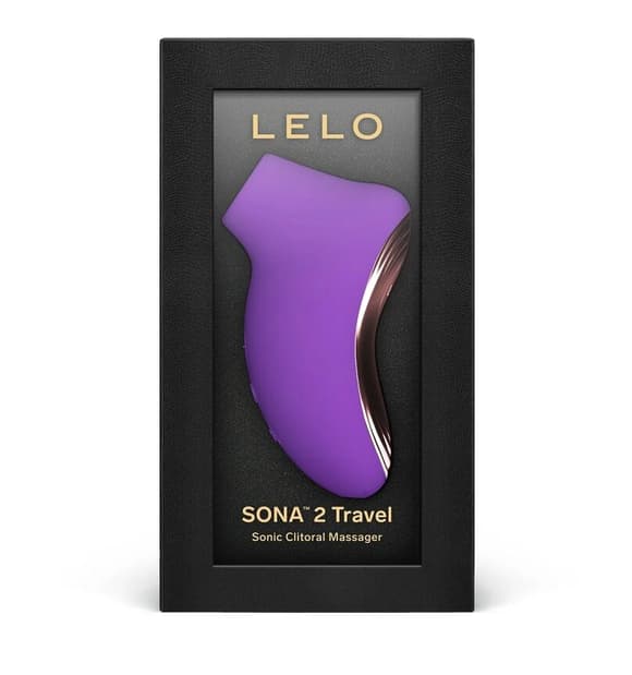 Звуковий стимулятор клітора LELO SONA 2 Travel Purple, тревел-версія, 12 режимів
