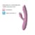 Смарт вібратор-кролик з перлинною стимуляцією точки G Svakom Trysta Neo
